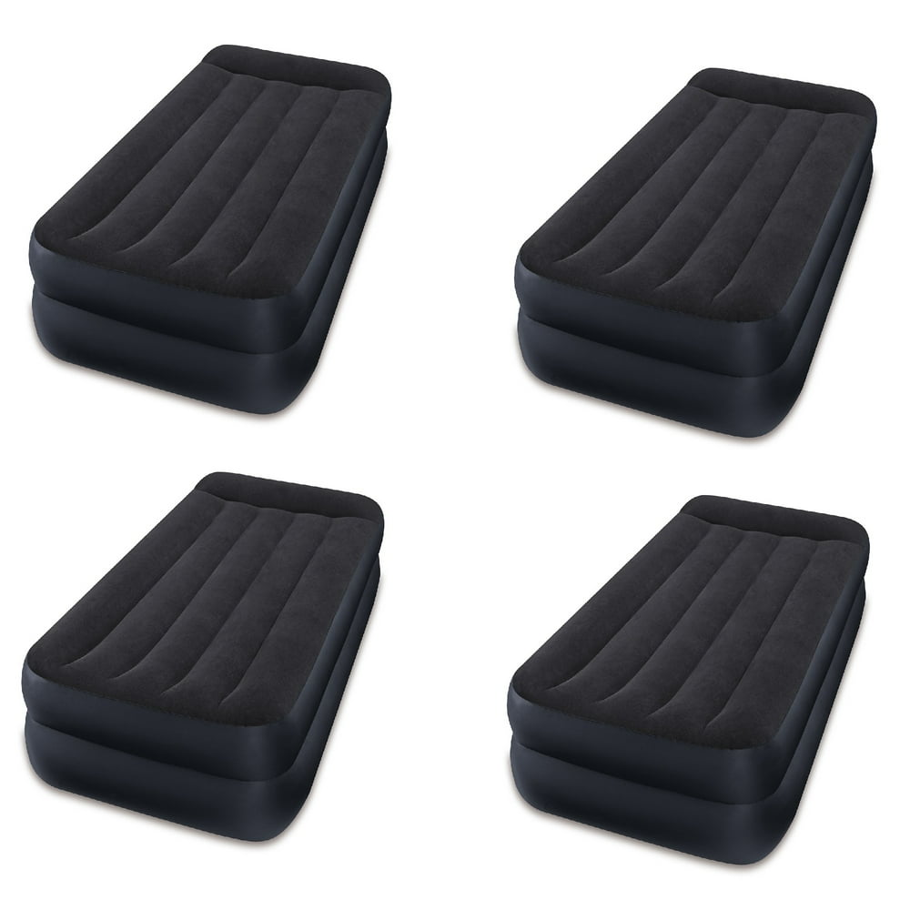 Intex 16.5 in Lightweight Air Mattress, with Builtin Pump, Twin