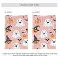 thumbnail image 4 of Yayeee Garden Flag 12" x 18" Double Sided Outdoor Yard Lawn Holiday Decorations, Pastel Pink Halloween, 4 of 6