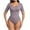 Purple, variant on Pitauce Women's Short Sleeve Shapewear Bodysuits Seamless Tummy Control Slimming Thong Bodysuit Going Out Tops Body Shaper