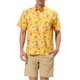 thumbnail image 1 of CAMISAS DE HOMBRE CORTAS DE INSPIRACIÓN CHIC, CON ESTAMPADO FLORAL, BOTONES EN LA PARTE FRONTAL, CAMISA DE PLAYA HAWAIANA, 50, AMARILLO ROJO, 1 of 6