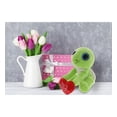 thumbnail image 5 of DolliBu I LOVE YOU Plush Green Sea Turtle - Cute Stuffed Animal with Heart for Valentines, Anniversary, Romantic Date, Boyfriend, or Girlfriend Gift - 6 Inches, 5 of 8