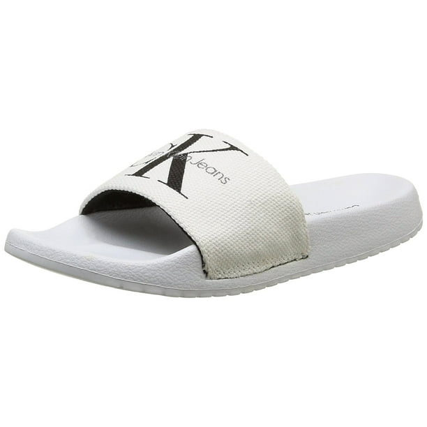 calvin klein slippers pink