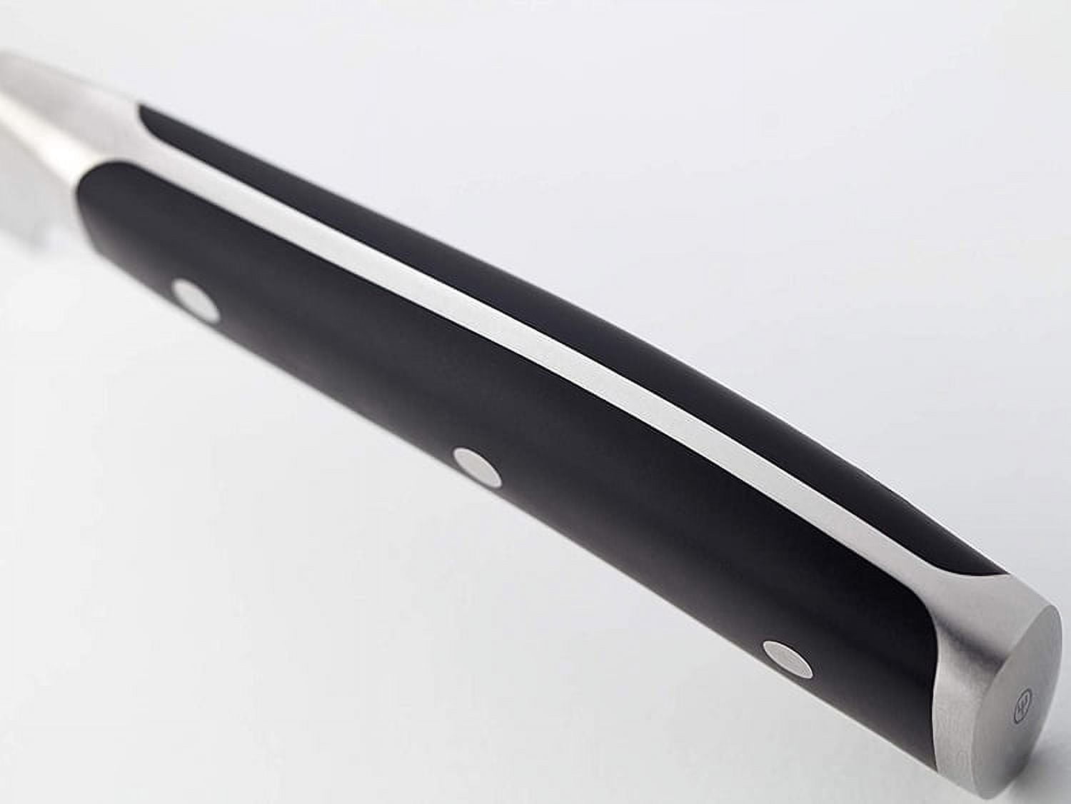 Wusthof Classic Ikon 9" Double-Serrated Bread Knife, Black, Stainless (1040331123)