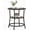 22Gray, variant on Yangming End Table, Modern Round Coffee Table, Metal Large Side Table for Indoor Outdoor Use, Yellow