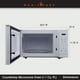 thumbnail image 2 of Magic Chef - Horno de microondas compacto para encimera, 1000 vatios, blanco, 1.1 Cu. Aparato de cocina digital con un solo toque, cerradura para niños, temporizador, recalentamiento, descongelación y, 2 of 5