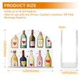 thumbnail image 4 of Yayeee Napkin Holder for Table Set of 2 Kitchen Paper Tissue Organization, Happy Face Bottles, 4 of 8