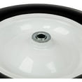 "Solid Flat Free Wheelbarrow Tires 14x3.508 with 3/4 & 5/8 Bearings, 3"" Hub"