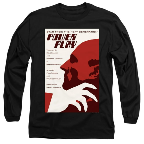 Star Trek Tng Season 5 Episode 15 Adult 18/1 T-Shirt Black