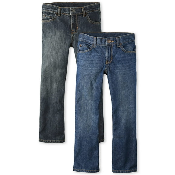 Pantalones vaqueros The Children's Place Bootcut Dark Jupiter/Dustbowl para niños