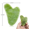 thumbnail image 3 of Jincnys Clearence,Natural Rose Quartz Stone Facial Face Neck Body Gua Sha Board Massager Gift for Women, 3 of 6