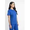 thumbnail image 3 of Gildan Women’s Crew Neck Scrub Top, 2-Way Stretch, Sizes XS-2XL, 3 of 10