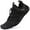 Black, variant on Ecetana Water Shoes for Men Women Quick Dry Aqua Shoes Beach Barefoot Sports Shoes