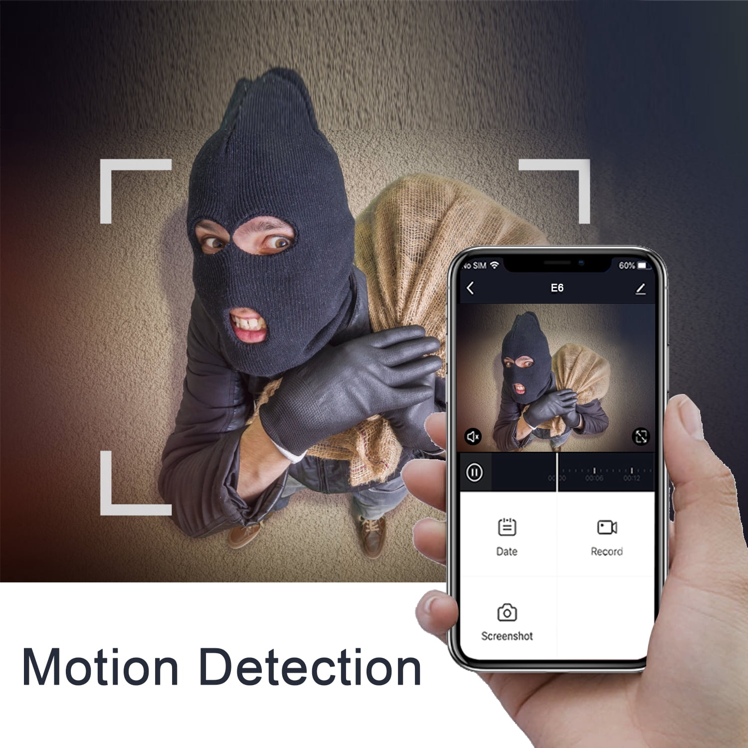 XODO 4-Piece Home Security Cameras Wireless Wifi System, 1080p Smart Wireless Camera with Night Vision