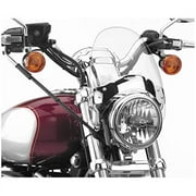 National Cycle Flyscreen Windshield, Chrome, Light Tinted N2534