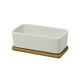 thumbnail image 1 of Monstrate Maceta de cerámica de 2 piezas, reemplazo Rectangular, estilo Simple, transpirable, anticorrosivo, accesorios para jarrones suculentos Decoración del hogar Monstrate HA084620-00, 1 of 6