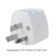 thumbnail image 4 of 5 uds. Enchufe de toma de corriente 10A 250V Enchufe de cargador triangular AU Travel (AU), 4 of 6