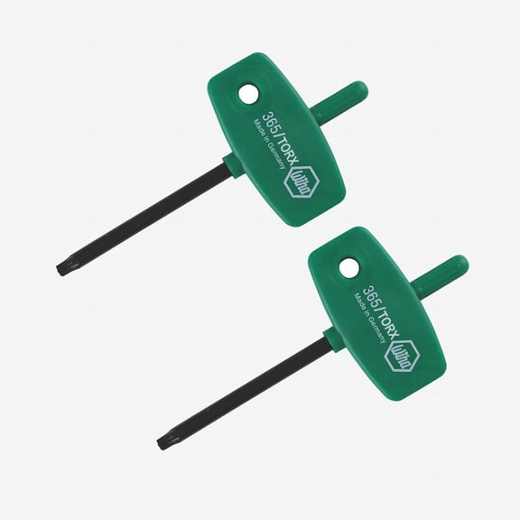 Wiha 36516 T6 x 35mm Torx Wing Handle - 2 Pack
