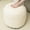 Beige, variant on Round Stuffed Pouf Ottoman for Foot Rest, Faux Fur Poufs with Foam Chunk Filling, Storage Ottoman Pouf Foot Stool Cushion, 20 X 15 InchFloor Poufs Foot Rest for Living Room Bedroom Home Decor (Grey)