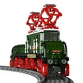 thumbnail image 3 of Mould King 12023 Technical Car Toys Motorized Obb 1189.08 Electric Train Model Building Block, Green, 3 of 7