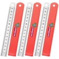 thumbnail image 1 of Reglas Metálicas FlipRulex015 3Pzas 15cm Doble Cara Acero Inoxidable Gris., 1 of 3