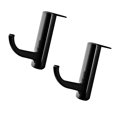 thumbnail image 3 of 2pcs Headphone Holder Hooks Self-adhesive Headset Rack Hanger for Internet Cafe Home (Black), 3 of 6