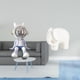 thumbnail image 2 of Figura de escritorio de , figura de , figura coleccionable, figura decorativa de animal, resina y cerámica, ideal para la oficina o, 2 of 8