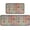 Red, variant on Set of 2 Mushroom Kitchen Decor Rugs Set, Farmhouse Country Mushroom Kitchen Rugs and Mats Non Skid Washable Absorbent Microfiber Kitchens Accessories Decoration Floor Mats 17"x47"+17"x30"