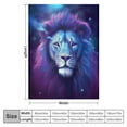 thumbnail image 4 of ARISTURING  Lion Blanket for Bed, Celestial Throw Blanket for Women, Men and Kids - Super Soft Plush Lion Blanket Throw Animal Print Blanket, Blanket for Kids, 4 of 6