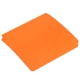 thumbnail image 1 of Unique Bargains 8x8" Mouse Pad, 2 Pack Dual Side Soft Smooth Desk Pad Writing Mat, Orange, 1 of 6