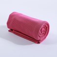 thumbnail image 1 of Toalla de sensación fría Toalla de gimnasio de absorción de sudor para ejercicio de verano (rojo rosa) Tmvgtek Para Estrenar, 1 of 3