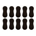 thumbnail image 4 of HuangHuanChen 10 Pair No Show Socks Womens Cushioned Low Cut Athletic Hidden Liner for Sneakers Lightweight Ankle Sock Invisible Running Socks Ideal For Sneakers Black One Size, 4 of 5