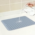 thumbnail image 3 of Unique Bargains Silicone Easy Clean Waterproof Dish Drying Mat Light Gray 15.7*11.8 inch, 3 of 6