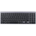 thumbnail image 1 of 2.4G Wireless Keyboard UltraThin Wireless Keyboard Mute Keyboard 95 Keys Wireless Keyboard for PC Laptop Black English, 1 of 8