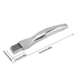 thumbnail image 2 of Trituradora cortadora de cebolletas de acero inoxidable de 6 hojas con cubierta protectora, cuchillo de cocina de 16,4x2,4 cm Herramienta para verduras, hierbas, frutas: corte rápido y uniforme para, 2 of 7