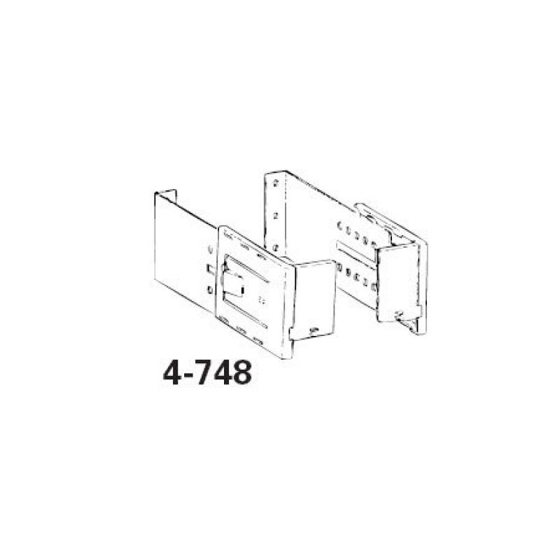 Graber 4 1 2 Inch Wide Dauphine Rod Brackets 6 to 8 1 2 Inch Projection
