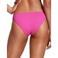 thumbnail image 2 of Bombacha de Bikini CRZ YOGA Cadera Baja Cheeky Rosa Violeta S, 2 of 4