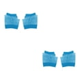 thumbnail image 4 of Minnieouse 1 par de disfraces de los años 80, accesorios clásicos para fiestas, sin dedos, conveniente ropa decorativa colorida para mujeres, lago azul 2piezas, 4 of 6