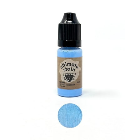 Ultimate Stain, Wood Craft & Jewelry Making,  Dayglow Blue, (9mL), Multi-surface, Vintaj