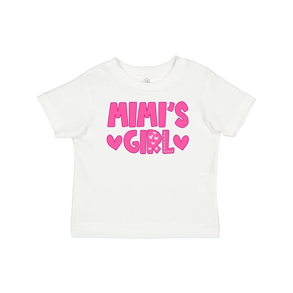 Inktastic Mimi's Girl Pink with Hearts Girls Baby T-Shirt