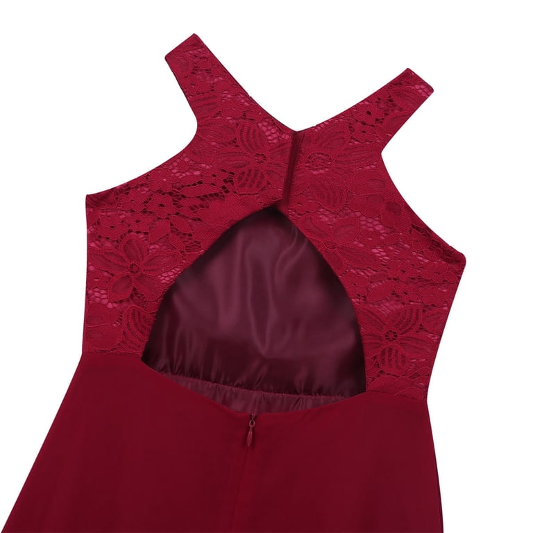 burgundy orange dress Burgundy Satin Maxi Bridesmaid Dresses BABARONI V-neck Spaghetti Straps Wedding Formal Gown with Pockets