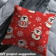 thumbnail image 2 of Homewish Cartoon Little Penguins Fabric by the Yard 2 Yard,Cute Wild Theme Room Decor Fabric by the Yard,Happy New Year Fabric for Sewing For Boys Kids,Super Cozy Room Decor, 2 of 6