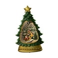 thumbnail image 3 of Caja de música para árbol de Navidad, decoración navideña, manualidades para restaurantes, bodas y cafeterías. Papá Noel, 3 of 9