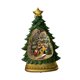 thumbnail image 3 of Caja de música para árbol de Navidad, caja musical iluminada, decoración navideña, arte portátil Papá Noel, 3 of 9