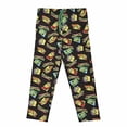 thumbnail image 5 of Teenage Mutant Ninja Turtles Character Squares Men's Black Sleep Pajama Pants-XXL, 5 of 7