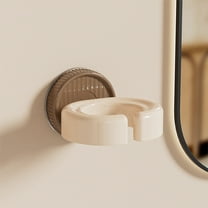 kkbbma under $5 Universal Hair Dryer Holder, Blow Dryer Hanger Wall Mount for Hair Dryer Hook Organizer Self Adhesive for Cabinet Bathroom