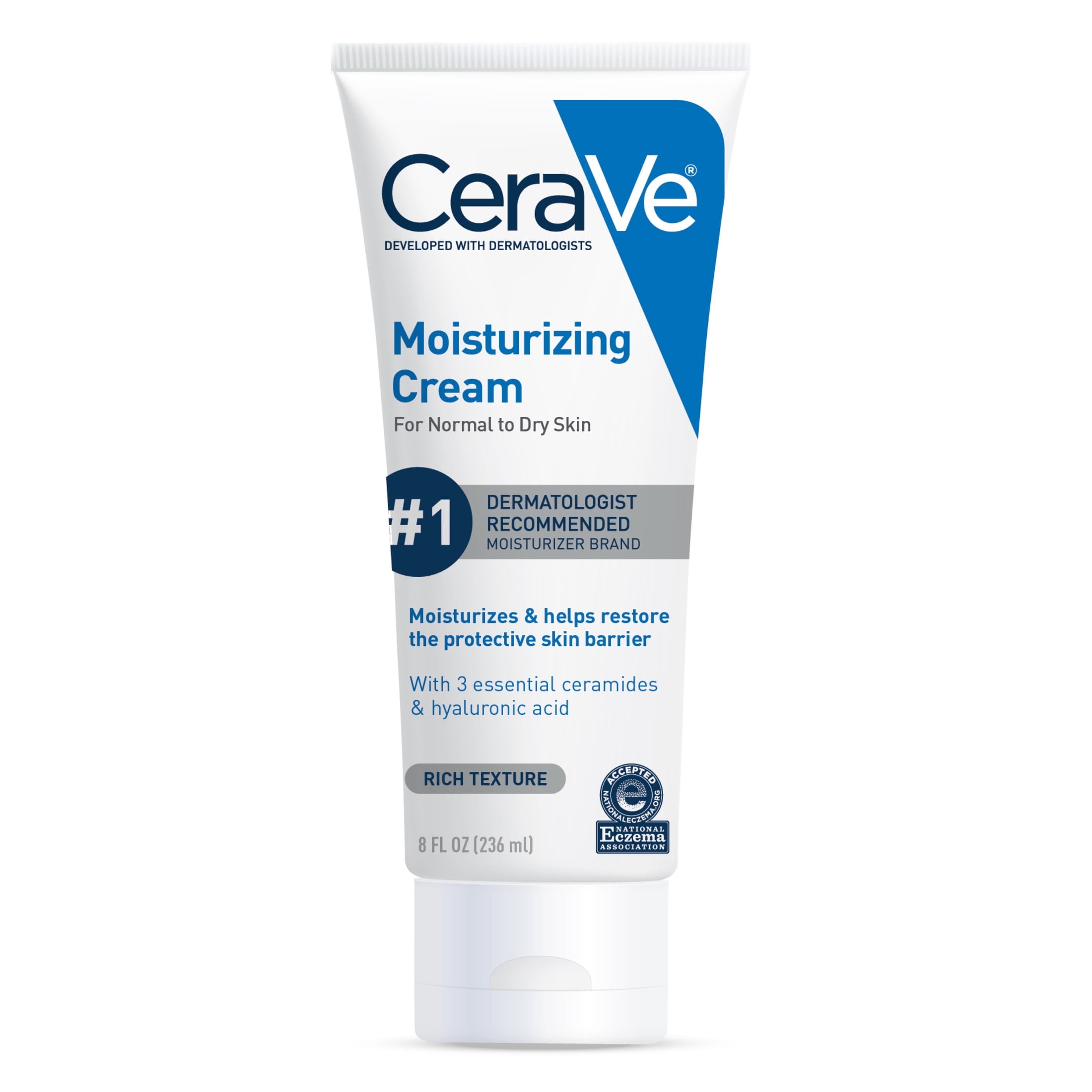 CeraVe Moisturizing Cream, Face Moisturizer & Body Lotion for Normal to