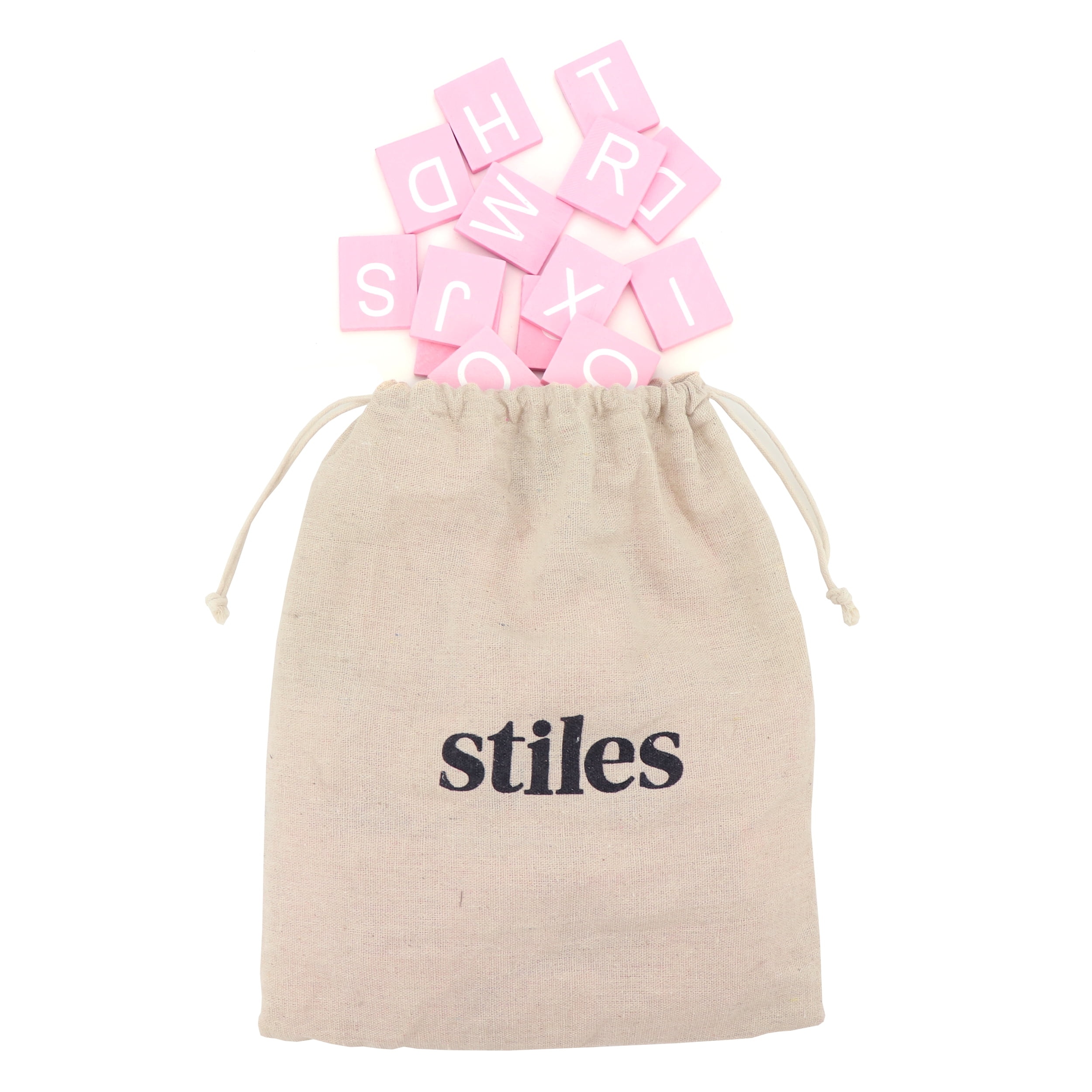 Stiles 92 Premium Letter Set for Tile Boards, Changeable Wooden