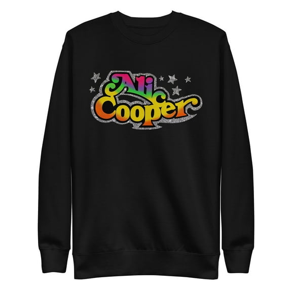 Alice Cooper - Gradient Star Unisex Sweatshirt - White - Small