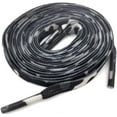 thumbnail image 1 of Flat Colorful Shoelaces Gradient Rainbow Shoe Lace Shoestring 2 Pair（Grey，160cm）, 1 of 4