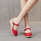 thumbnail image 2 of Amzcrzy Zapatos de mujer,Zapatos de mujer,Zapatillas de mujer, Sandalias de cuña con punta redonda de punto para mujer, zapatillas informales de verano con tacón alto Sandalias Mujer Zapatillas De Ca, 2 of 6